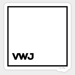 VWJ Sticker